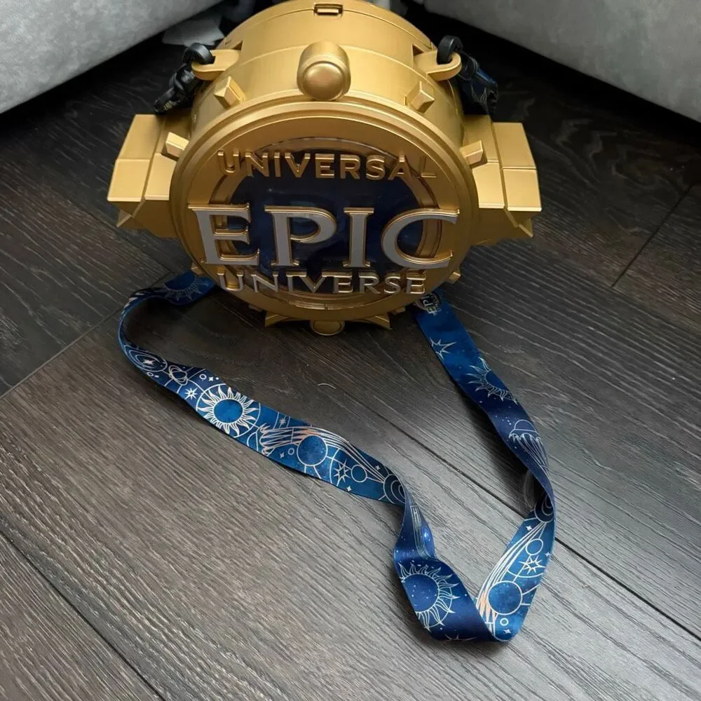 Universal Studios Epic Universe Light Up Popcorn Bucket New